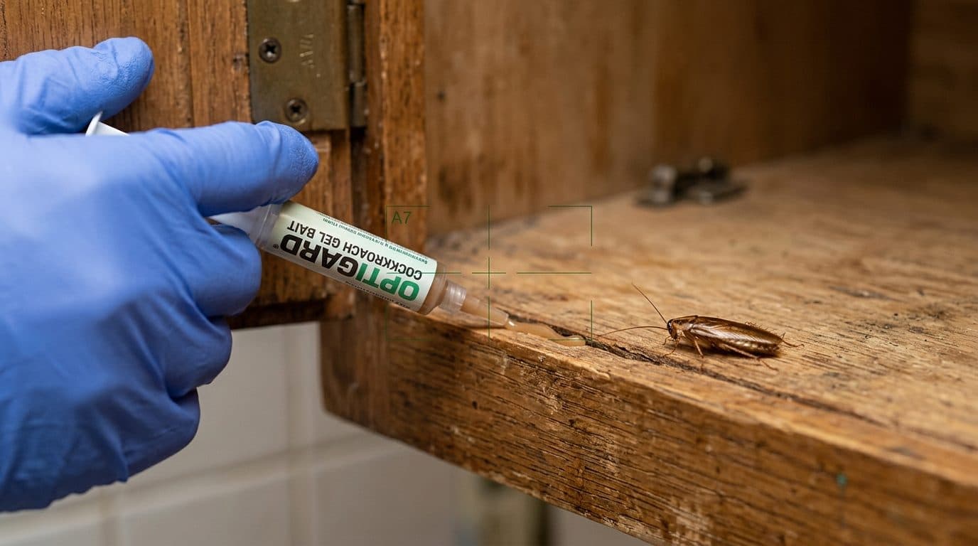 Dedetização de baratas: gel, pulverização ou isca?